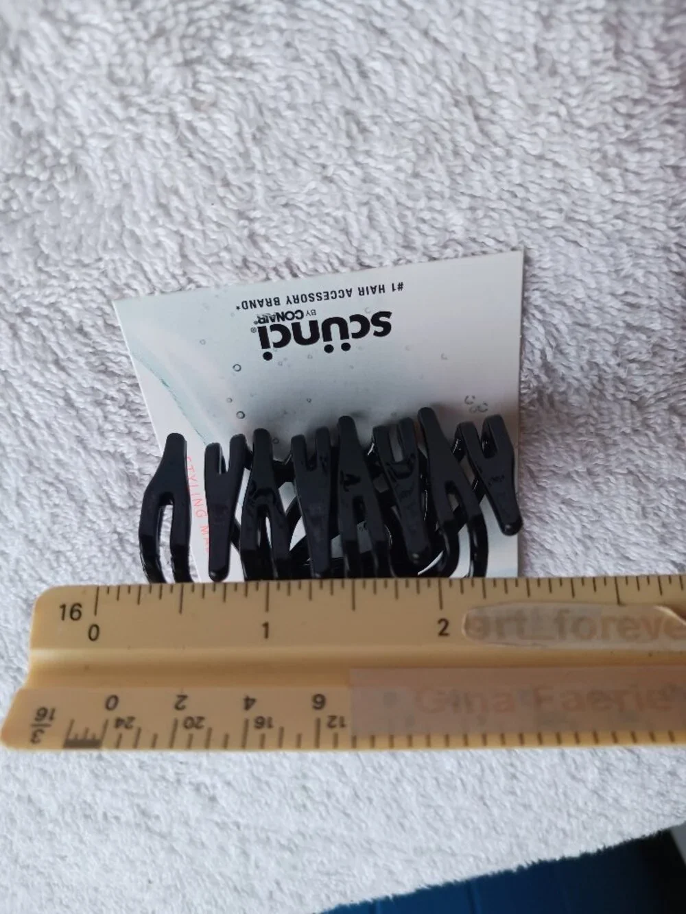 Scunci Black Medium Spider Octopus Plastic Jaw Claw Clip Concious Plastic Bottle